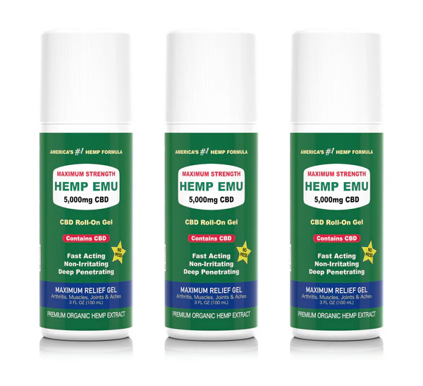 HEMP EMU Clinical CBD Gel: 5000mg